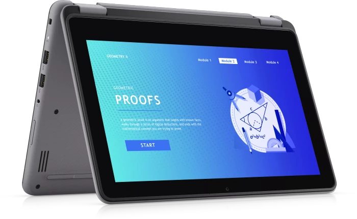 Dell Latitude 3140 2-in-1, schwarz, N200, 8GB RAM, 128GB SSD, DE