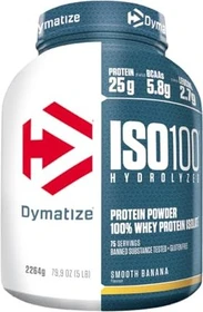 Dymatize Iso100 Hydrolyzed Smooth Banana 2.2kg