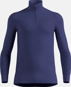 Odlo Active Warm Eco Funktionsshirt langarm skipper blue (Herren)