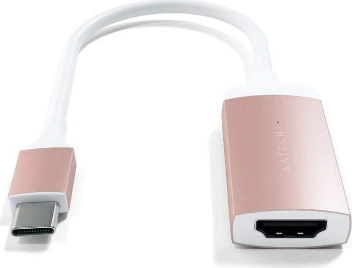 Satechi 4K 60Hz USB-C auf HDMI Adapter, rose gold