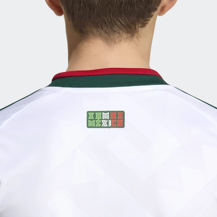 adidas FIFA WM 2026 Mexiko Auswärtstrikot kurzarm weiß (Junior)