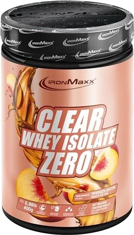 IronMaxx Clear Whey Isolate Zero Peach Ice Tea 400g