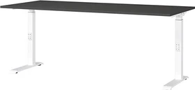 Germania 7912-569 Schreibtisch 180x80cm graphit/weiß