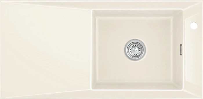 systemceram Siro 100 Einbau Becken rechts magnolie