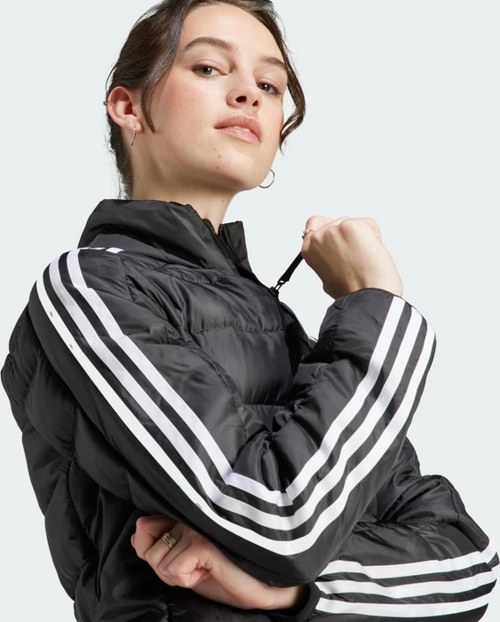 adidas Essentials 3-Streifen Light Jacke schwarz (Damen)