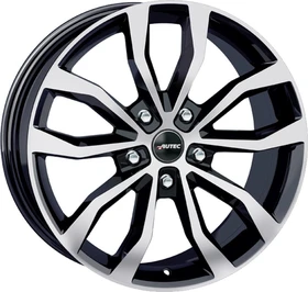 Autec Typ U Uteca 8.5x19 5/112 ET45 schwarz poliert