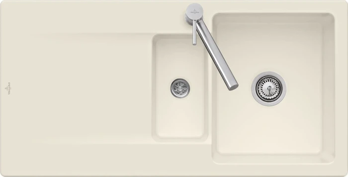 Villeroy & Boch Siluet 60 R Einbau Becken reversibel ivory