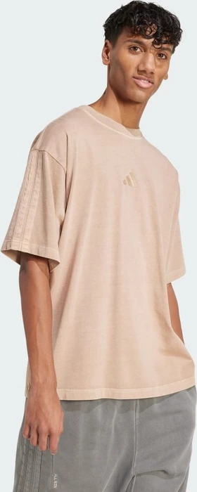 adidas ALL SZN Washed T-Shirt kurzarm warm sandstone (Herren)