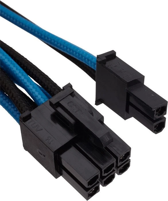 Corsair PSU Cable Kit Type 4 - Starter Package - Gen3, blau/schwarz