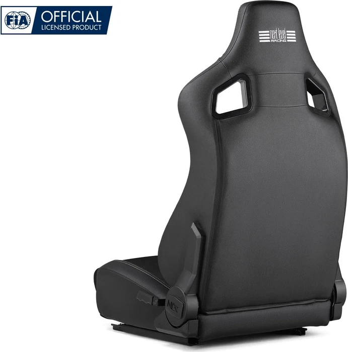 Next Level Racing ERS4 Elite Liegesitz, PU Leather & Suede Edition, schwarz