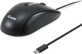 Equip USB-C Compact Mouse schwarz, USB (245116)