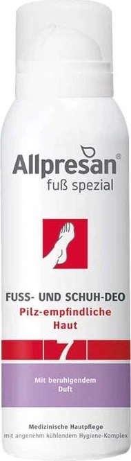 Allpresan Fuß spezial Nr. 7 Fuß- und Schuh-Deo Spray, 125ml