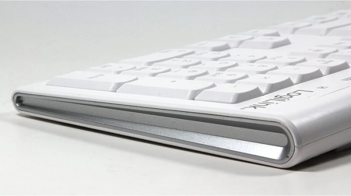 LogiLink Tastatur Maus Kombination Funk weiß, USB, DE