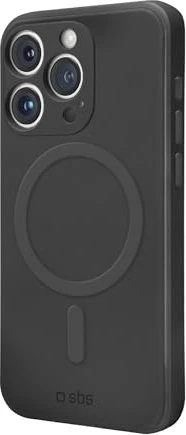 SBS Mobile Instinct Mag Cover für Apple iPhone 15 Pro schwarz