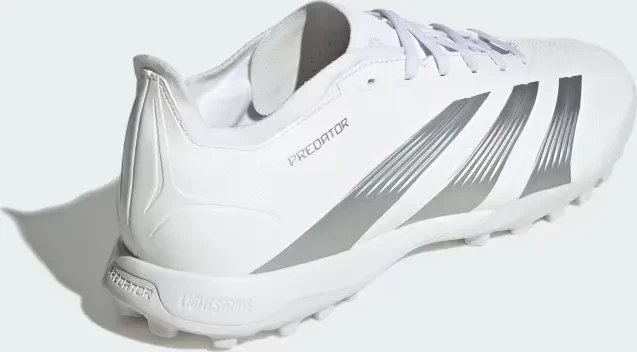 adidas Predator 24 League Low TF cloud white/silver metallic/grey one