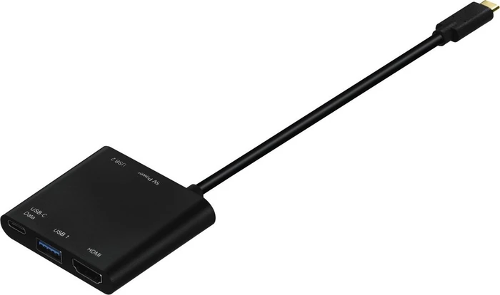 Hama USB-C Multiport-Adapter USB 3.0 Typ-C/HDMI 1.4 Adapter + 3-port Hub