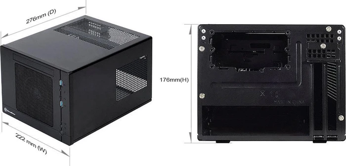 SilverStone Sugo SG05-Lite, schwarz, Mini-ITX