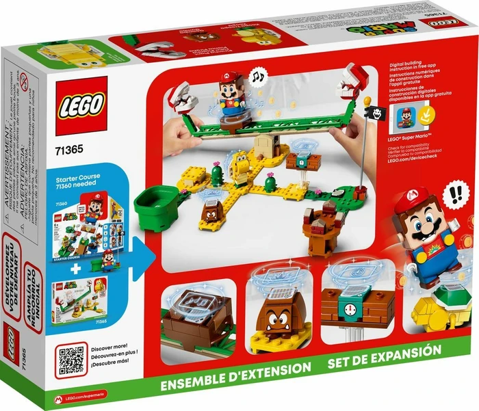 LEGO Super Mario - Piranha-Pflanze-Powerwippe Erweiterungsset