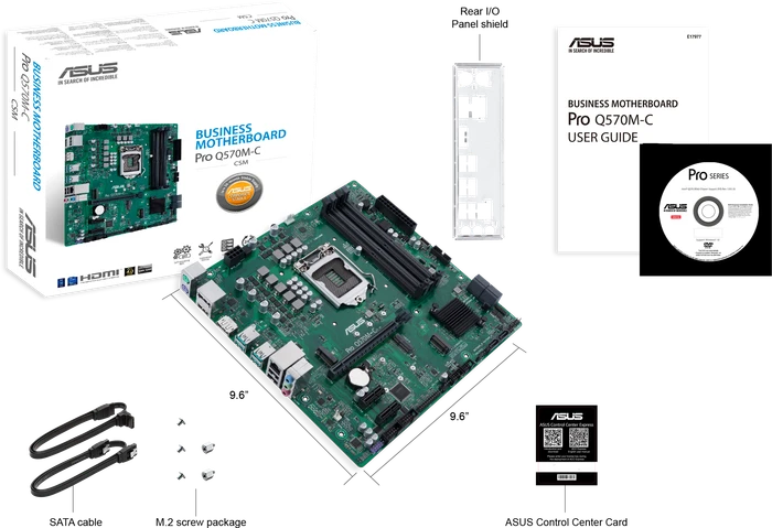 ASUS Pro Q570M-C/CSM (Intel 1200)