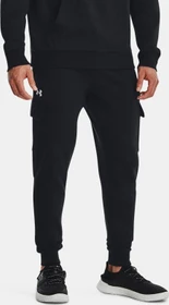 Under Armour Rival Fleece Cargo Trainingshose lang schwarz/weiß (Herren)