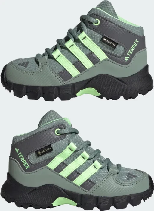adidas Terrex Mid GTX silver green/green spark/grey four (Junior)