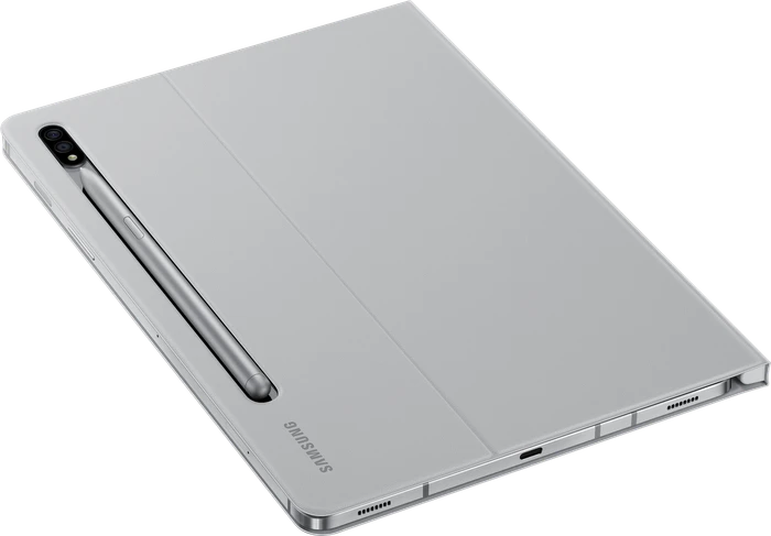 Samsung EF-BT870 Book Cover für Galaxy Tab S7 Mystic Silver