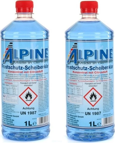 Alpine Scheibenreiniger-Konzentrat Winter 1l