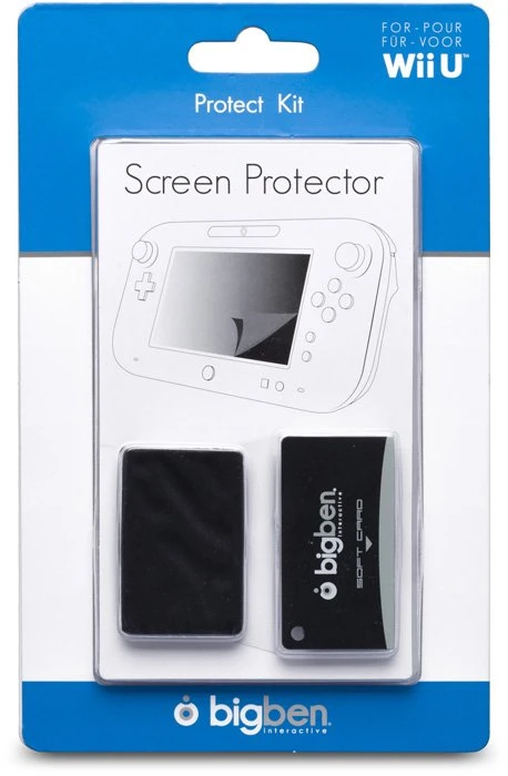 BigBen GamePad Screen Protection Kit Bildschirmschutzfolie (WiiU)