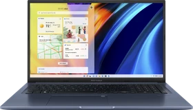 ASUS VivoBook 17X M1703QA-AU025W, Quiet Blue, Ryzen 7 5800H, 16GB RAM, 1TB SSD, DE