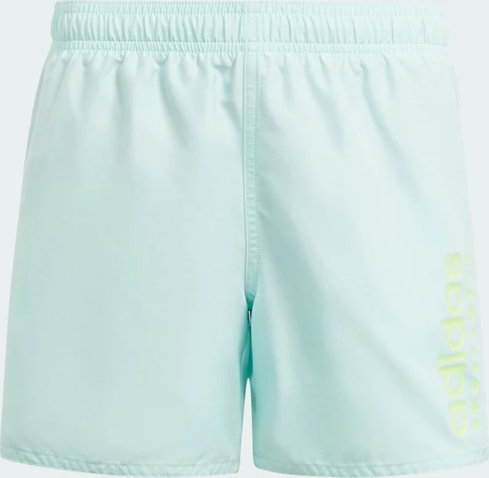 adidas Sportswear Essentials Logo CLX Badeshorts semi flash aqua/green spark (Junior)