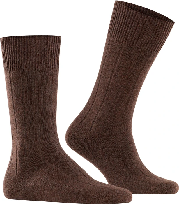 Falke Lhasa Rib Socken braun (Herren)