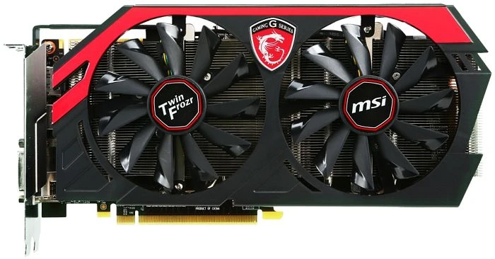 MSI GeForce GTX 760, N760 TF 2GD5 Twin Frozr Gaming, 2GB GDDR5, 2x DVI, HDMI, DP