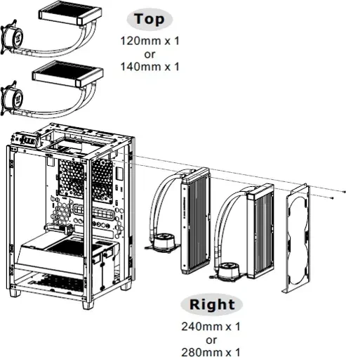Thermaltake The Tower 200 Bumblebee, gelb, Glasfenster, Mini-ITX