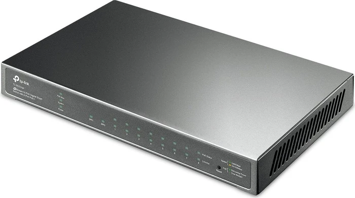 TP-Link TL-SG2200 Desktop Gigabit Smart Switch, 8x RJ-45, 2x SFP, 61W PoE+