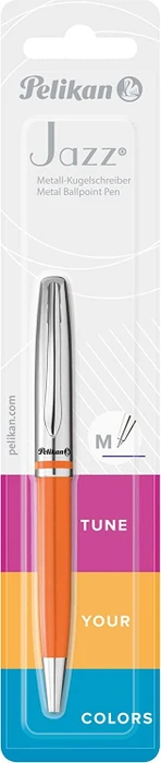Pelikan Jazz Classic K35 Kugelschreiber silber/orange, Blister