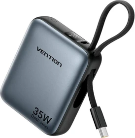Vention Power Bank 10000mAh 35W grau