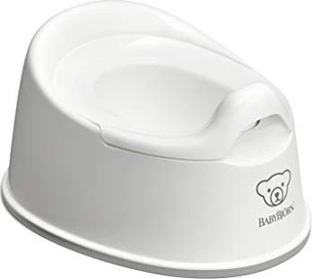 BabyBjörn Cleveres Töpfchen Kindertopf weiß/grau