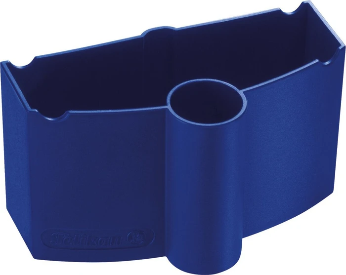 Pelikan Wasserbecher mit Pinselhalter, blau