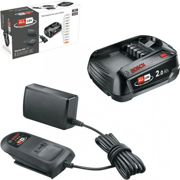 Bosch DIY Starterset 18V, 2.5Ah, Li-Ionen, 1 Akku [2.5Ah] [45Wh]