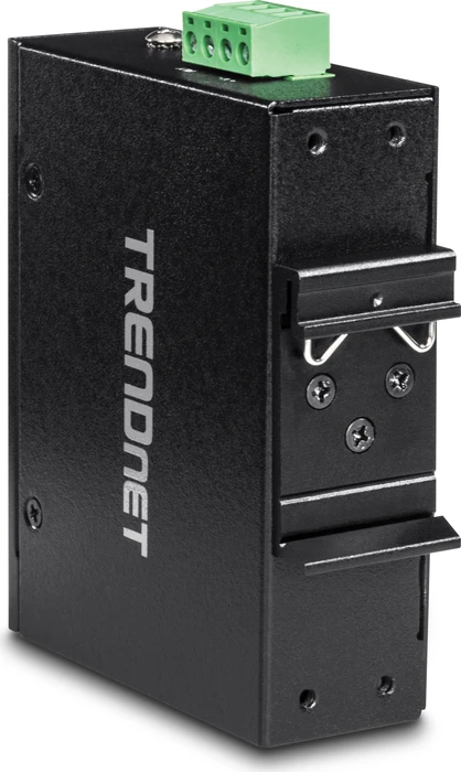 TRENDnet TI-UF11SFP Industrial Media Converter, RJ-45, SFP, PoE++