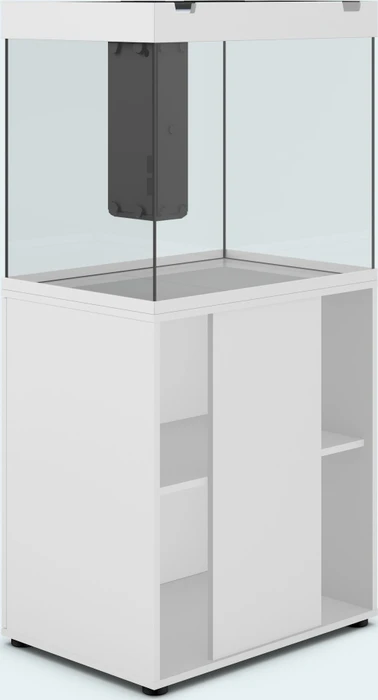 Juwel Lido 200 LED Aquarium-Set mit Unterschrank, weiß/weiß, 200l