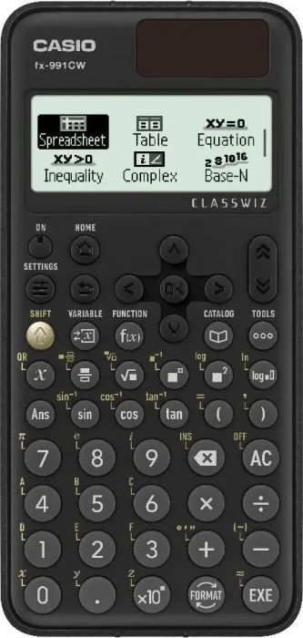 Casio FX-991CW, UK-Version, schwarz