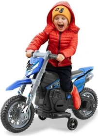 Jamara Ride-on Motorrad Power Bike blau