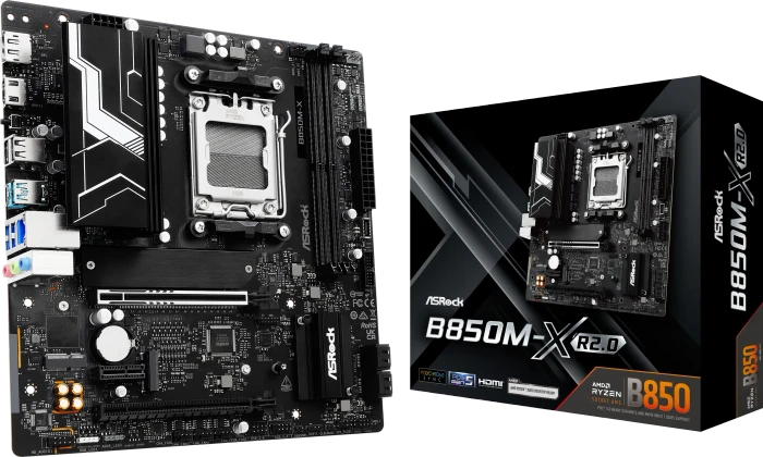 ASRock B850M-X R2.0 (AMD AM5)