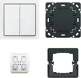 Busch-Jaeger Smart Switch Friends of Hue Komplettset studioweiß
