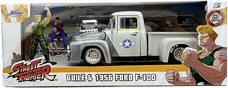 Jada Toys Street Fighter - 1956 Ford Pickup & Guile