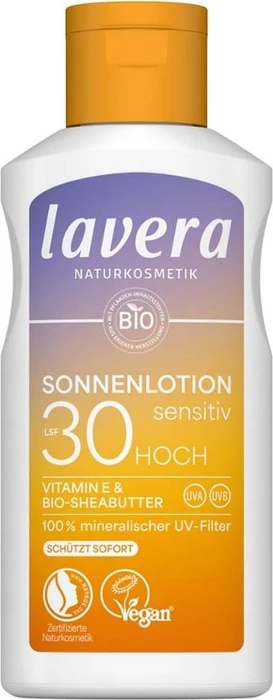 Lavera Sonnenlotion Sensitiv LSF30, 100ml