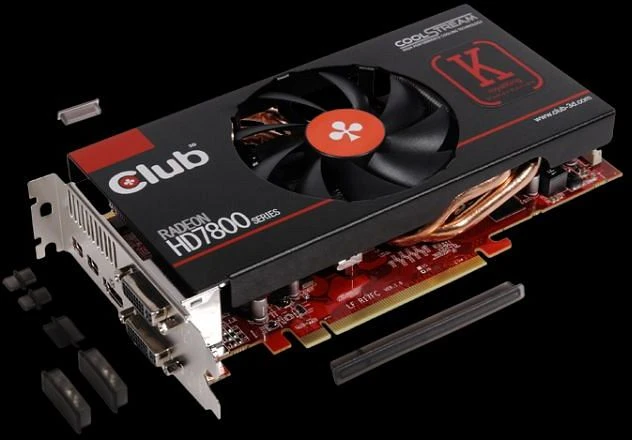 Club 3D Radeon HD 7870 GHz Edition royalKnights CrossFire Bundle, 2GB GDDR5, DVI, HDMI, 2x mDP