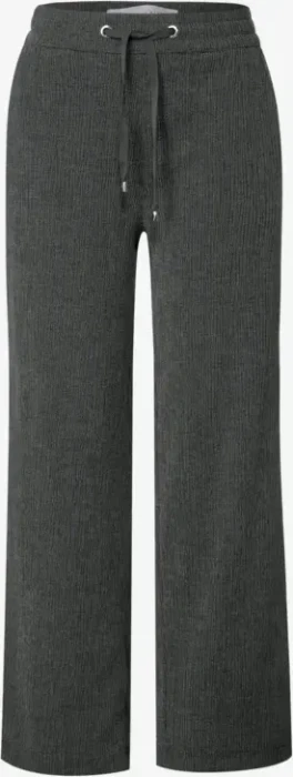 Street One Straight Leg Struktur Hose desert pine green (Damen)