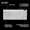 Logitech G PRO X TKL Rapid, weiß/silber, Magnetic Analog, USB, DE Vorschaubild
